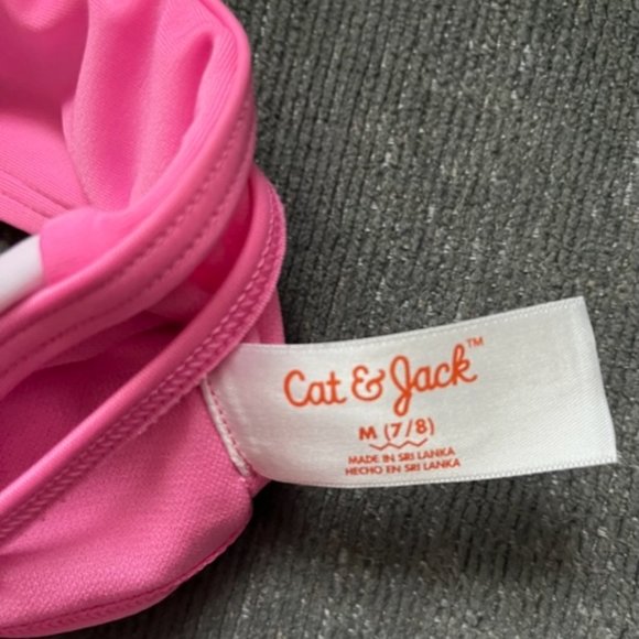 Cat & Jack Girls Bikini Size M 7/8 - Picture 4 of 5